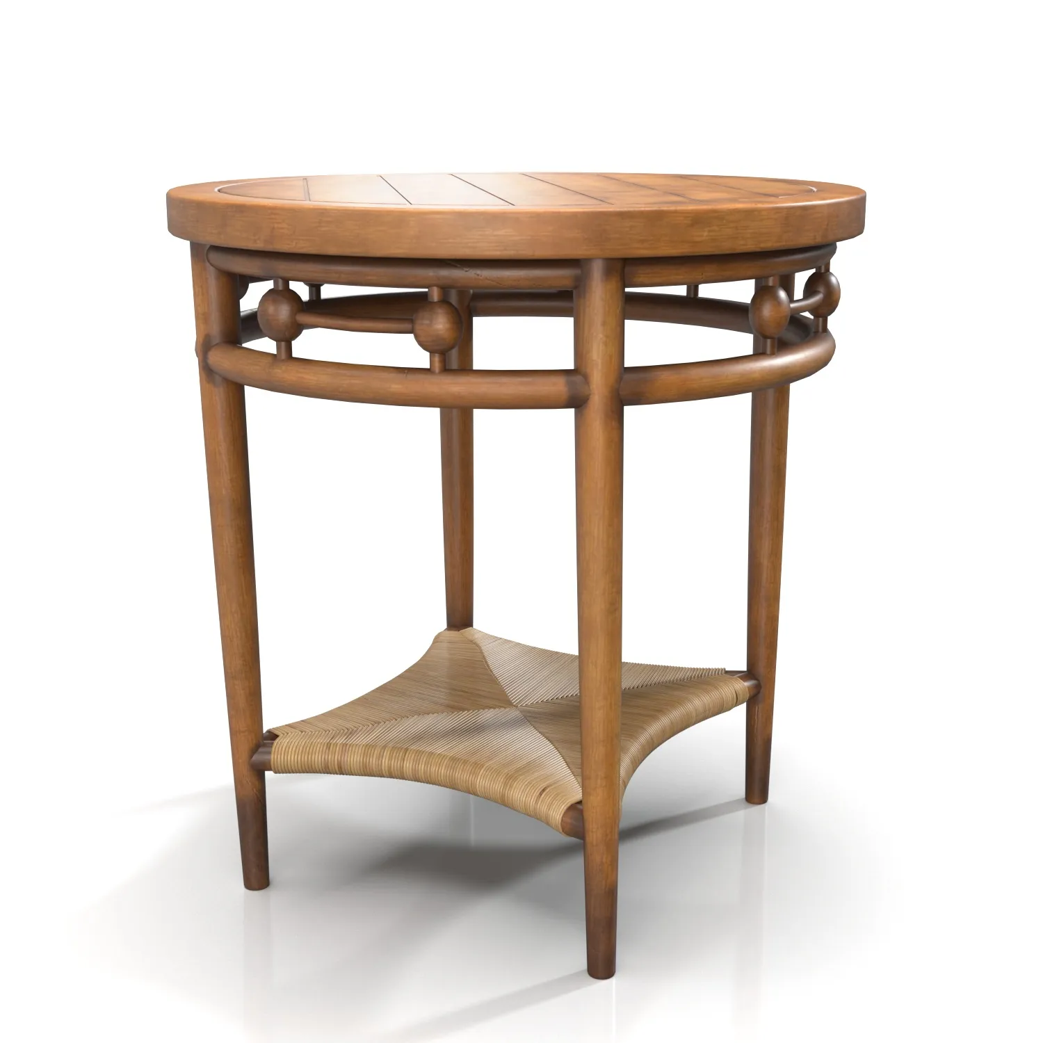 Newport Rush Side Table PBR 3D Model_03